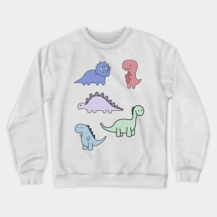Dinos | Dinosaurs | Animals | Gift for Dino Fans Crewneck Sweatshirt